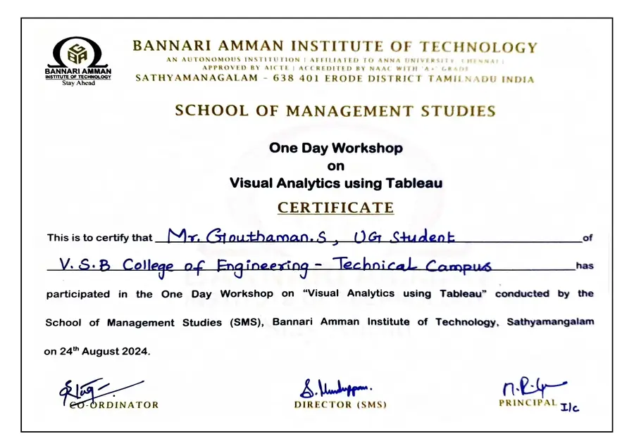 Tableau Workshop