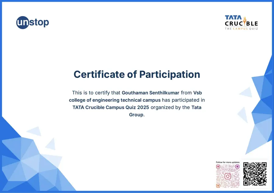 Tata Crucible